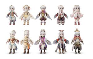 衣着古装的小女孩游戏人物