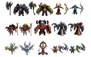 王者荣耀大小游戏人物