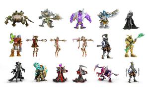 形像怪异的游戏人物