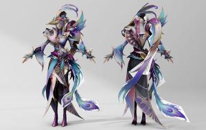 凤凰造型游戏人物