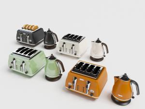 家用厨房吐司机、电热水壶电器