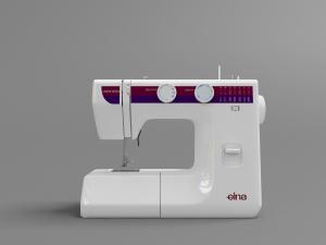 白色电动缝纫机