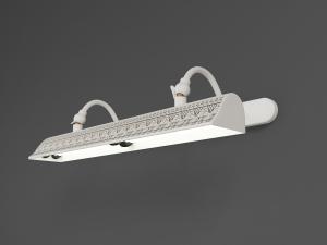 简欧双灯管壁灯