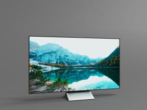 宽屏液晶带支架电视机