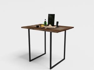 北欧极简金属支架书桌3d模型 北欧极简金属支架书桌