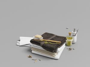 浴室毛巾、刷子等洗浴用品