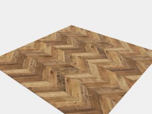 渐变实木斜拼地板3d模型 渐变实木斜拼地板