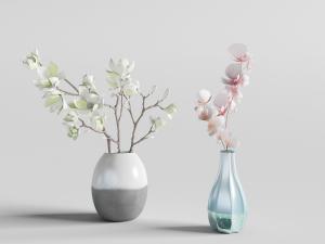 新中式陶瓷花瓶花卉