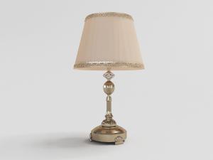 简欧奢华镶边纱质灯罩的台灯