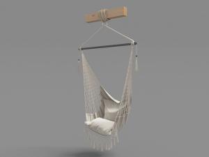 典雅精致的渔网秋千吊椅
