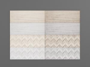 墙面装饰带有斜纹的硬包