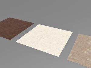 不同纹理拼接的实木地板