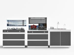 厨房家用集成灶、洗菜盆