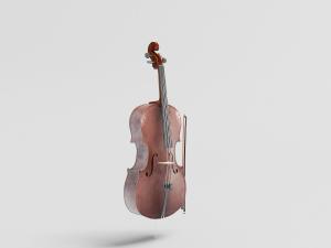 造型优雅的大提琴乐器设备