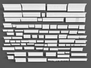 欧式雕花花纹角线