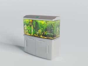 带有收纳功能的鱼缸