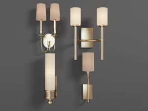 现代双头、单头壁灯
