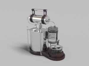 不锈钢虹吸式咖啡壶