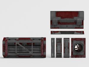 工业风金属管道排风扇