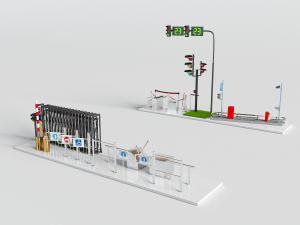 大门、地铁电动伸缩门和闸门