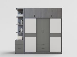 现代组合式卧室衣柜收纳柜