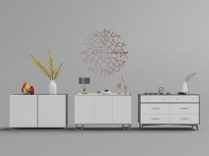 新中式玄关柜、装饰柜