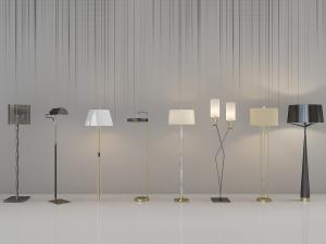 现代单头、双头落地灯