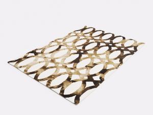 带圆环花纹的现代长方形地毯3d模型 带圆环花纹的现代长方形地毯