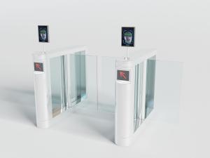 带有刷脸功能的地铁小区门闸