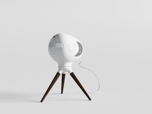 三角支架的桌面摄像头、音响3d模型 三角支架的桌面摄像头、音响