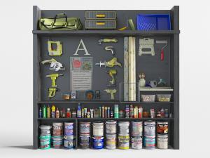 各种工具整理货架