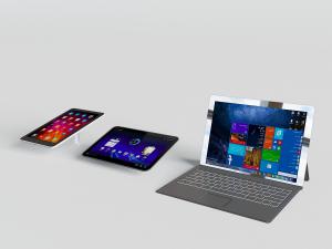 笔记本电脑、平板展示