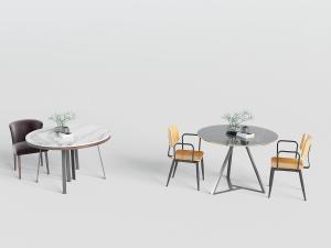 新中式圆形大理石窗户