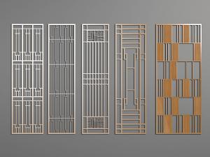 新中式金属屏风