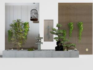 中式庭院、露台园林小艺