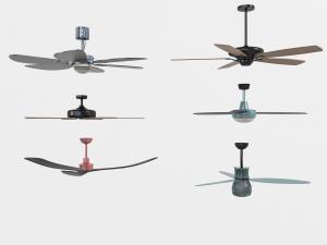 三叶、四叶和六叶电风扇