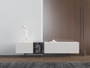 北欧白色电视柜、装饰柜