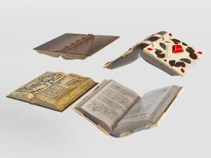 翻开的书籍书本