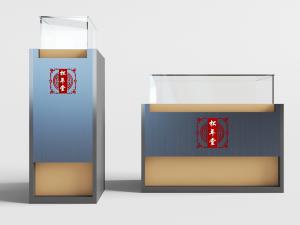 超市新中式展柜