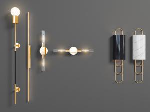 新中式金属壁灯