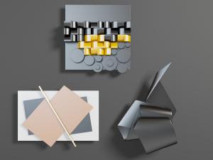 现代墙面装饰挂件