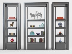 新中式实木装饰柜、隔断