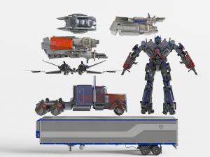 变形金刚、飞行器科幻动画