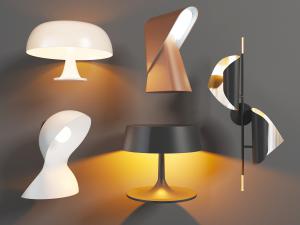 现代金属灯罩台灯壁灯