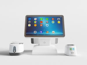 触摸双屏收银机一体机、超市便利店扫码云POS