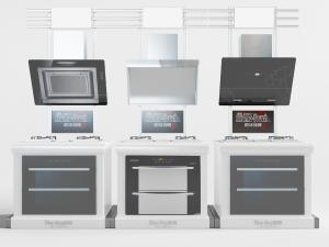 侧吸抽油烟机、烤箱