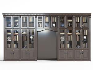 简欧超宽多门装饰柜、书柜