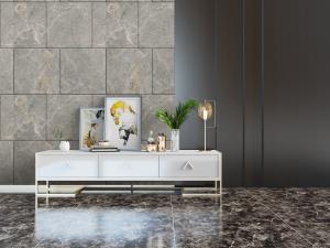 现代白色金属支架的装饰柜、电视柜