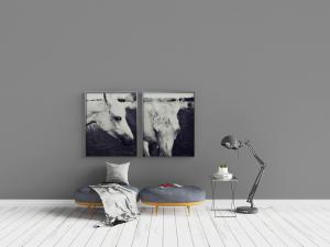 北欧实木支架圆形坐凳、落地灯