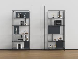 新中式金属装饰展示架